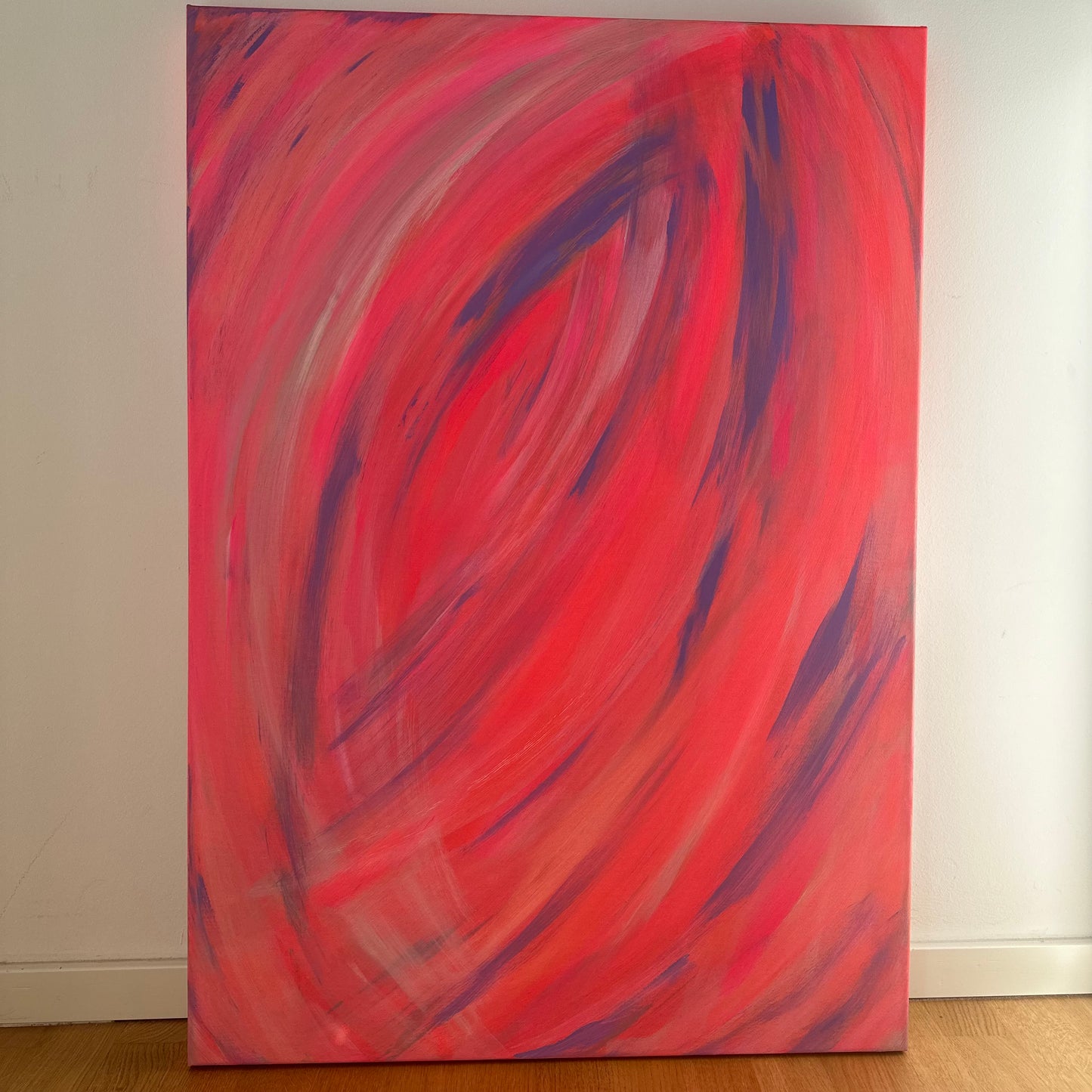 V Collection - pink/orange // 70x100 cm